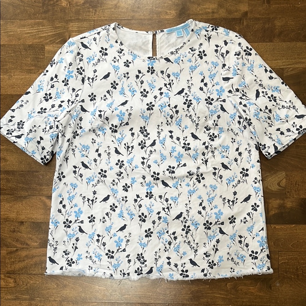 Draper James BIRD top!